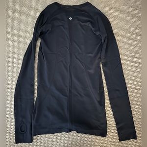 Navy Long Sleeve Lululemon Shirt